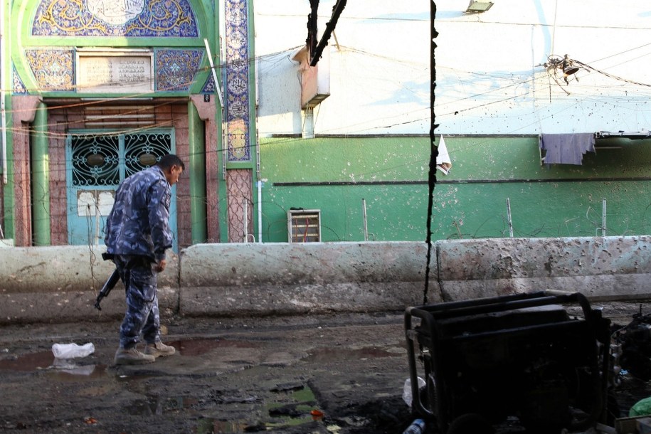 Zamach w Bagdadzie /ALI ABBAS /PAP/EPA