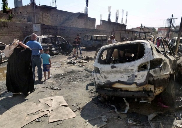 Zamach w Bagdadzie /ALI ABBAS /PAP/EPA