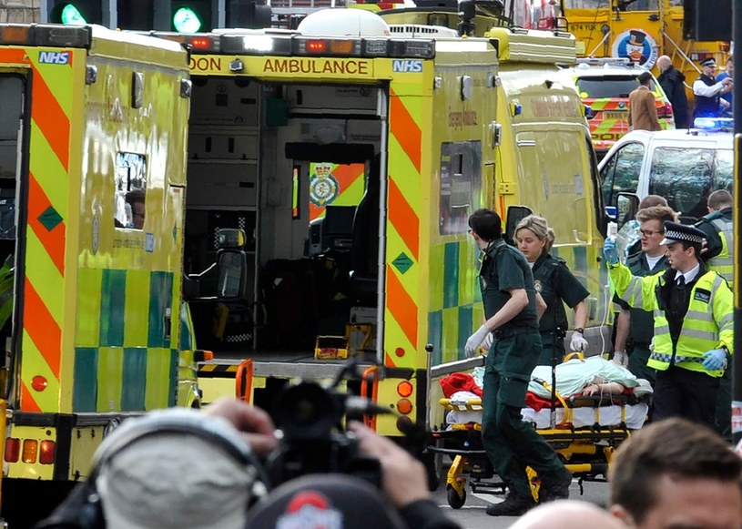 Zamach w Londynie /AFP