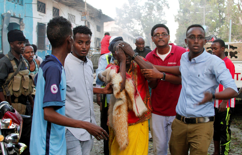 Zamach w Mogadiszu /REUTERS/Feisal Omar /Agencja FORUM