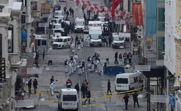 Zamachowiec ze Stambułu to członek Państwa Islamskiego