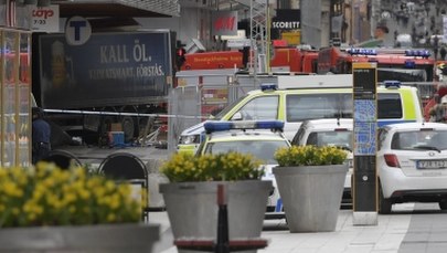 Zamachowiec ze Sztokholmu na czacie: Rozjechałem ludzi, muszę się stąd wydostać