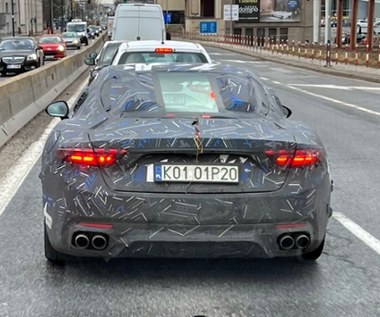 Zamaskowane Maserati GranTurismo w Polsce