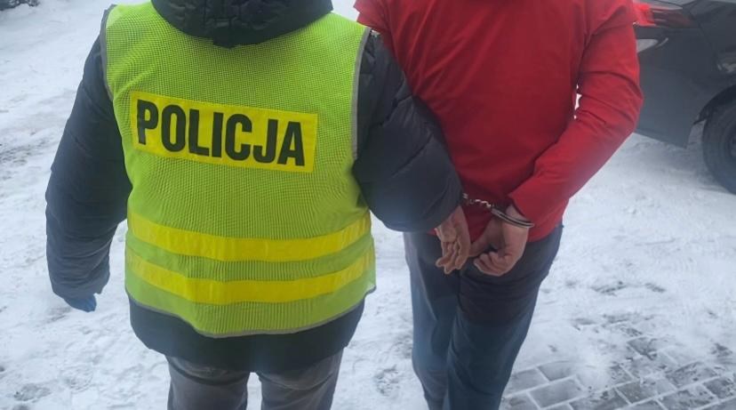 Zambrowscy policjanci zatrzymali 35-latka /KPP Zambrów /Policja