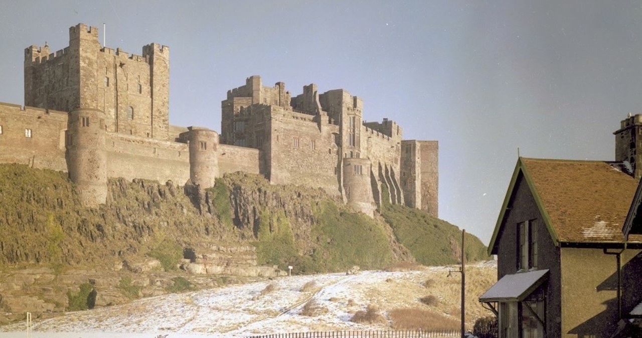 Zamek Bamburgh uznawany jest za najpiękniejszą twierdzę w Anglii /Tyne & Wear Archives & Museums /Domena publiczna
