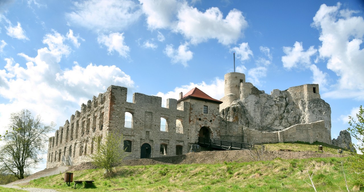 Zamek "Krucza Skala" w Rabsztynie pod Olkuszem, na Szlaku Orlich Gniazd. /Albin Marciniak /East News