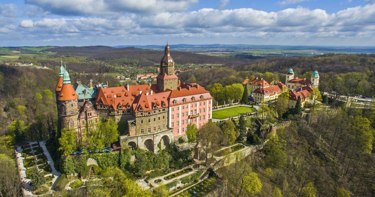 Zamek Książ w Wałbrzychu znalazł się na prestiżowej liście! /Lukasz Korzeniowski/East News /East News