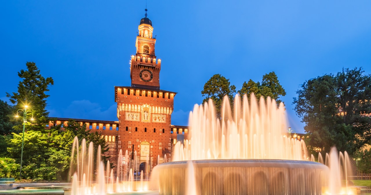 Zamek Sforzów (Castello Sforzesco) w Mediolanie /123RF/PICSEL