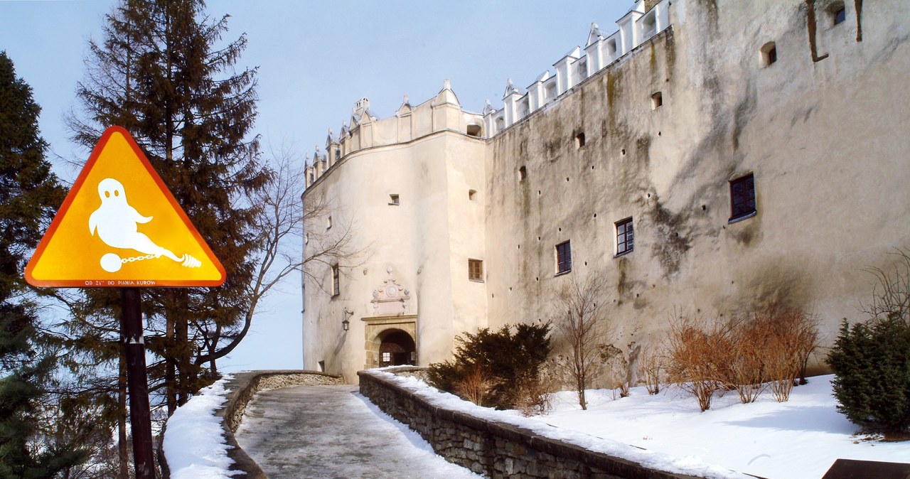 Zamek w Niedzicy jest najprawdopodobniej jedynym miejscem, gdzie znajduje się znak ostrzegający przed... duchami /East News