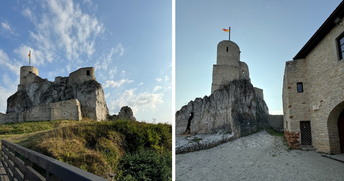 Zamek w Rabsztynie nazwę zawdzięcza niemieckiemu słowu "rabenstein", oznaczającemu tyle, co "krucza skała" /Agnieszka Maciaszek /archiwum prywatne