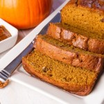 Zamiast chlebka bananowego, robię dyniowy. Posypka podkręca smak