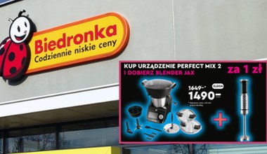 Zamiennik Thermomixa z dodatkowym blenderem za złotówkę! Wspaniały duet do kuchni za jedyne 1491 zł w Biedronce!