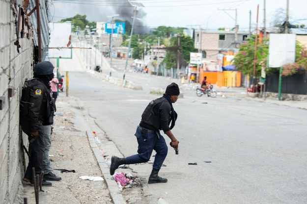 Zamieszki na Haiti /CLARENS SIFFROY/AFP /East News