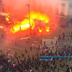 Zamieszki podczas Marszu Niepodległości. MSWiA publikuje zapis monitoringu