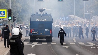 Zamieszki podczas Marszu Równości w Białymstoku. Policja obrzucona kostką brukową