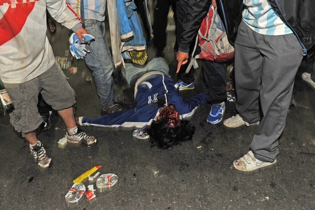 Zamieszki w Argentynie: Są ranni i zatrzymani /ENRIQUE GARCIA MEDINA    /PAP/EPA