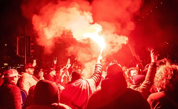 Zamieszki w Belgii i Holandii po meczu Maroka na mundialu  