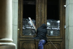 Zamieszki w Belgradzie