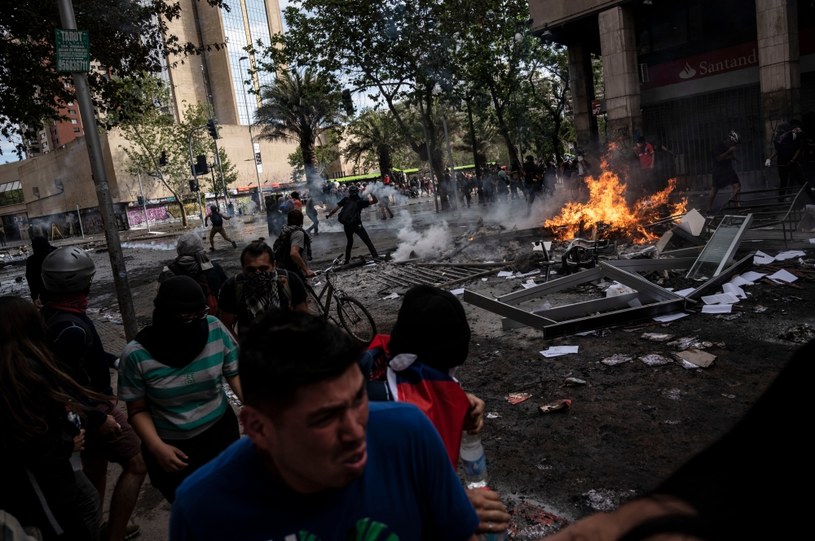 Zamieszki w Chile; zdj. ilustracyjne /AFP