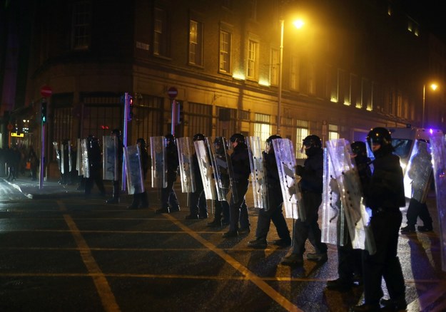 Zamieszki w Dublinie po ataku nożownika /MOSTAFA DARWISH /PAP/EPA