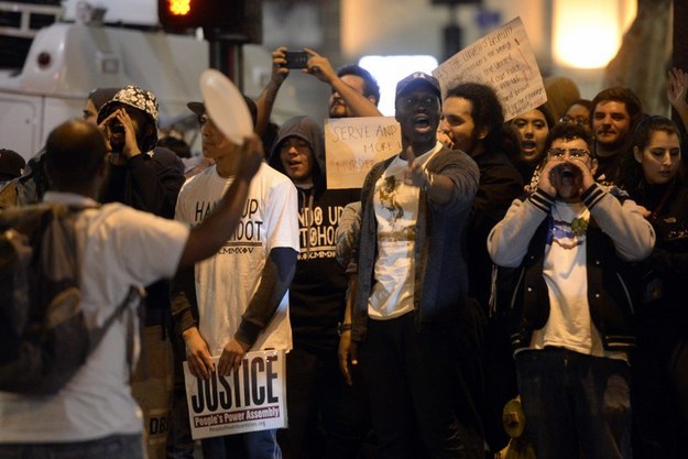 Zamieszki w Ferguson /MICHAEL NELSON /PAP/EPA