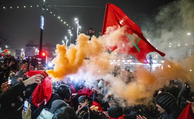 Zamieszki w Holandii po awansie Maroka do półfinału