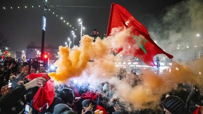 Zamieszki w Holandii po awansie Maroka do półfinału