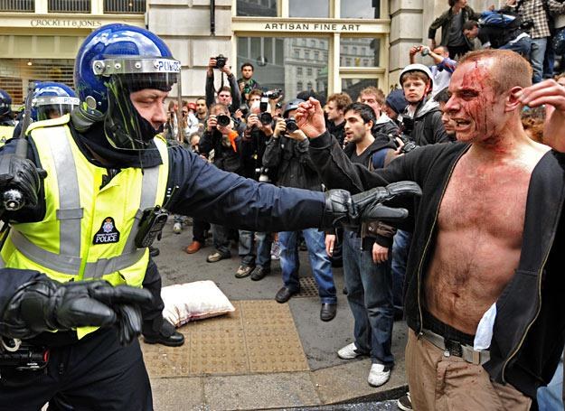Zamieszki w Londynie, sierpień 2011 r. /AFP