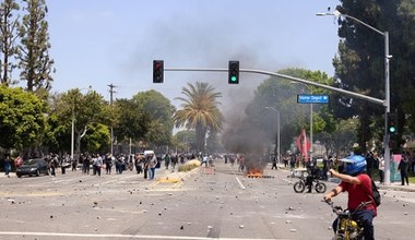 Zamieszki w Los Angeles. W mieście trwa walka na ulicach
