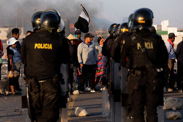Zamieszki w Peru /RAFAEL ARANCIBIA /PAP/EPA