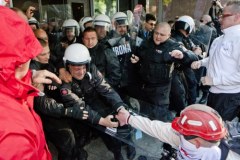 Zamieszki w trakcie protestu związkowców KGHM