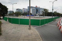 Zamknięto ulicę Prostą w Warszawie
