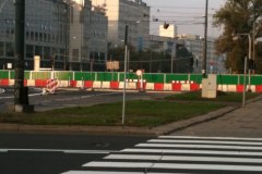 Zamknięto ulicę Prostą w Warszawie