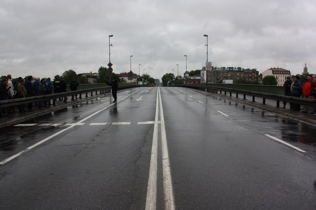 Zamknięty most Dębnicki &nbsp; /Micha Kowalewski /RMF FM