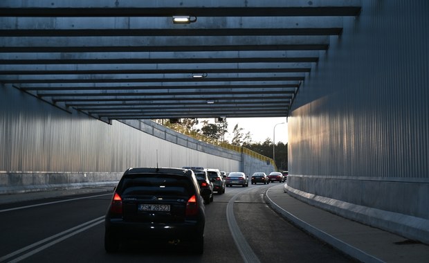 Zamknięty tunel w Świnoujściu 