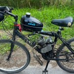 motorower Zamontował silnik spalinowy do roweru. 18-latek stanie przed sądem