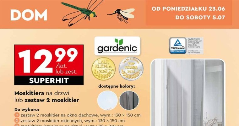 Zamontuj i śpij spokojnie. Biedronka sprzedaje hit, który ochroni cię przed owadami /Biedronka /INTERIA.PL