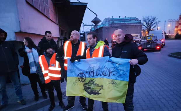 Zamość: Dary dla Ukrainy przyjechały z Francji