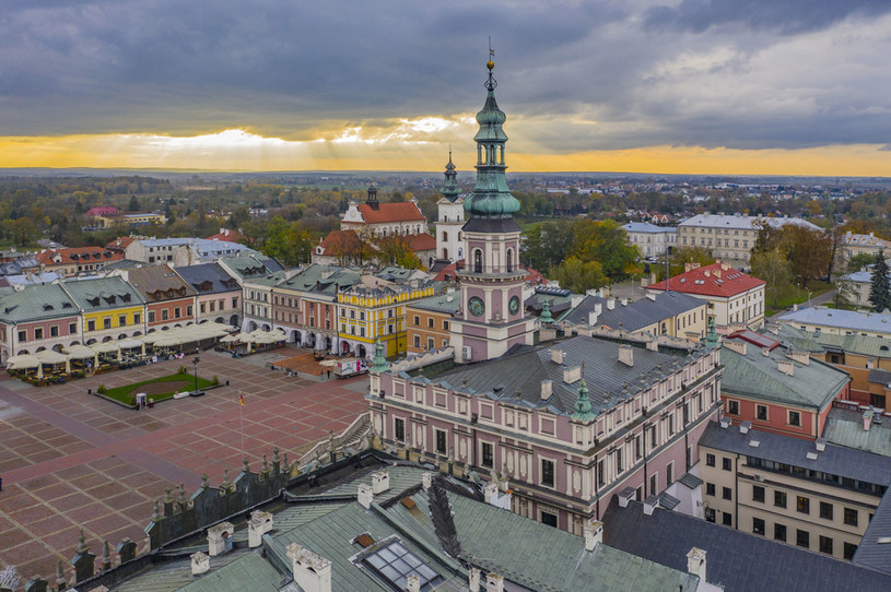 Zamość - jedno z najpiękniejszych miast we wschodniej Polsce /123RF/PICSEL