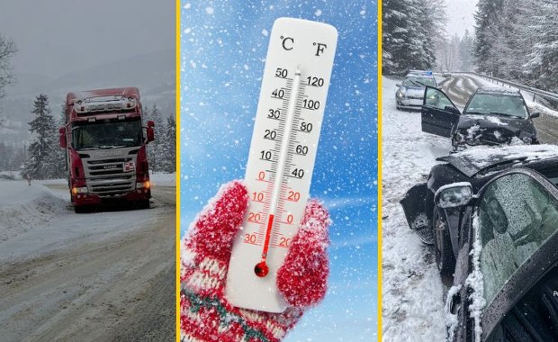 Zamrożona i biała Polska. IMGW ostrzega przed ekstremalnymi warunkami