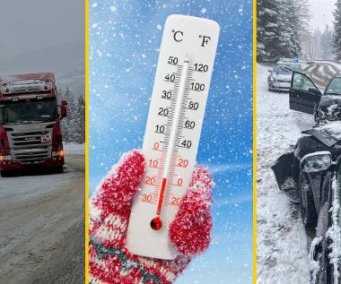 Zamrożona i biała Polska. IMGW ostrzega przed ekstremalnymi warunkami