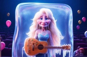 Zamrożona Maryla jako Elsa. Tak AI podrabia Disneya