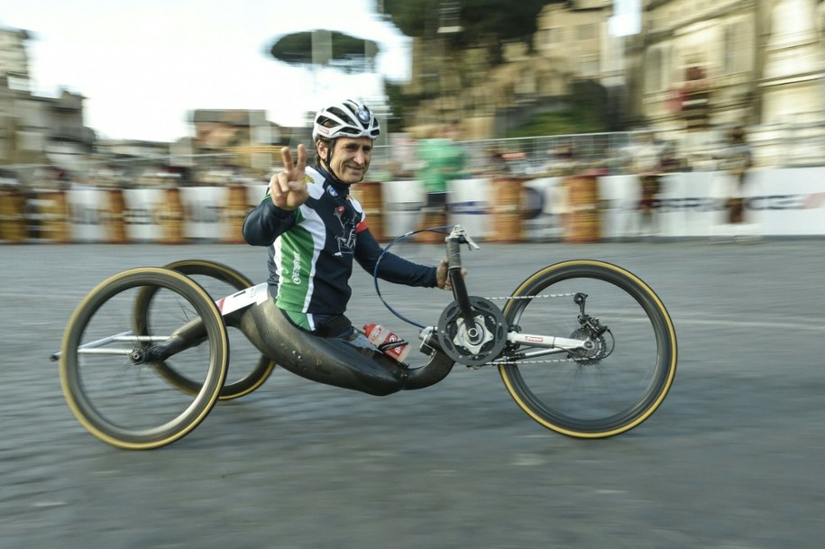 Zanardi w 2016 r. /ANDREAS SOLARO / AFP /East News