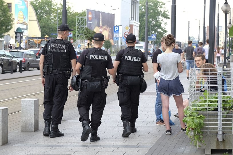 Żandarmeria i policja na ulicach Krakowa /Paweł Krawczyk /INTERIA.PL