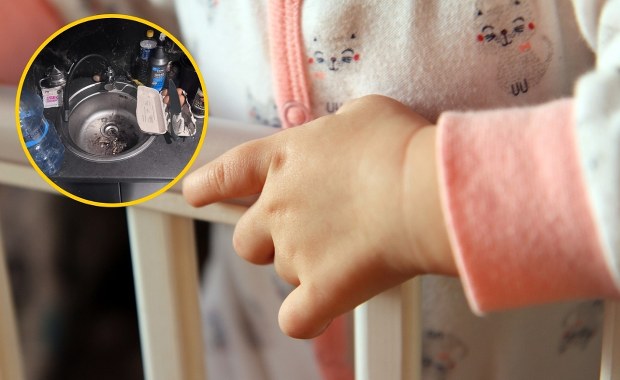 Zaniedbane dzieci, spleśniałe jedzenie i poszukiwany ojciec. Szokujące odkrycie policji