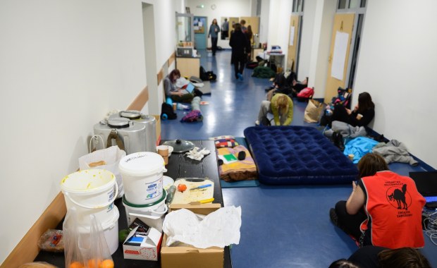 Zaostrza się protest w akademiku w Poznaniu