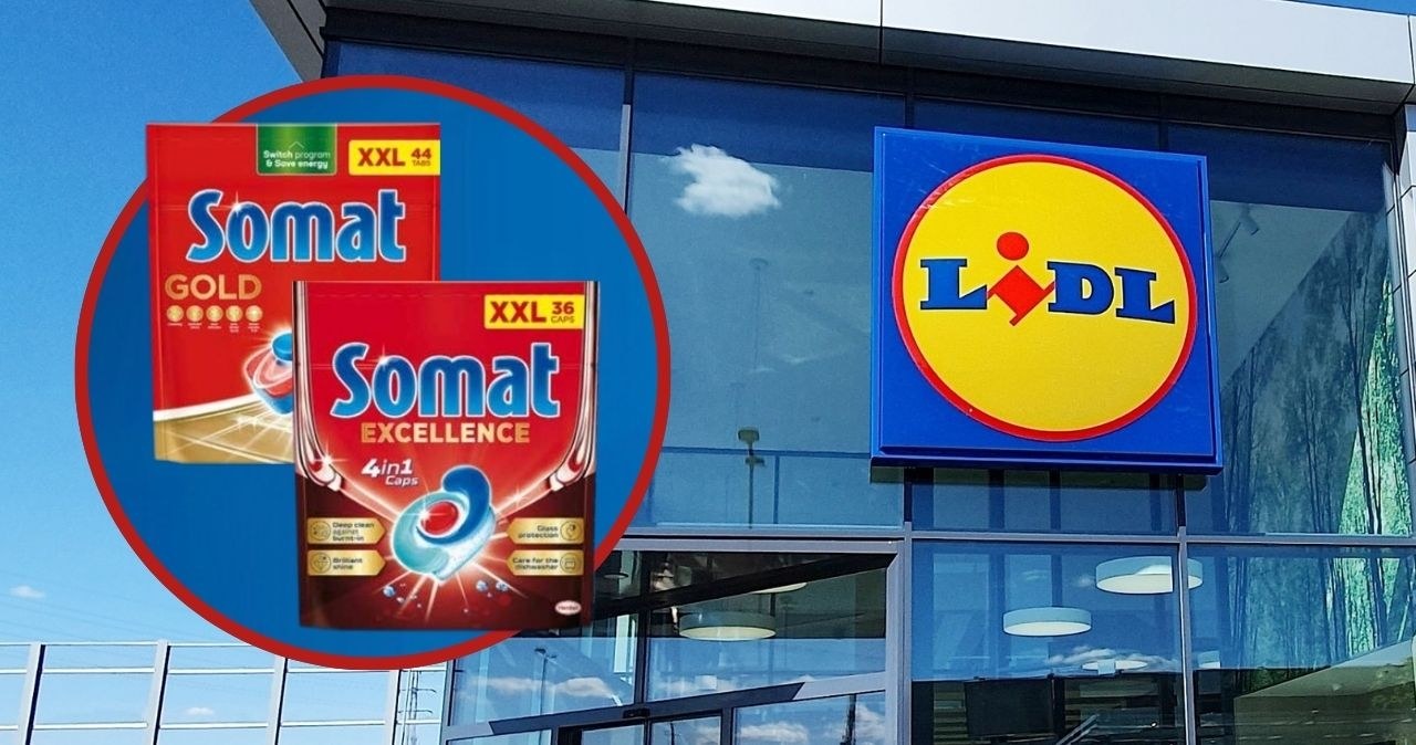 Zaoszczędzisz prawie 50 zł! Tabletki do zmywarki Somat gratis w Lidlu! /adobestock/Lidl /INTERIA.PL