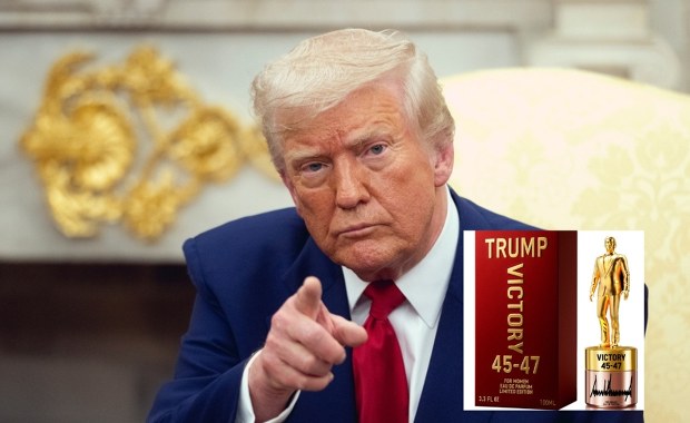 Zapach władzy w butelce! Trump prezentuje luksusowe perfumy