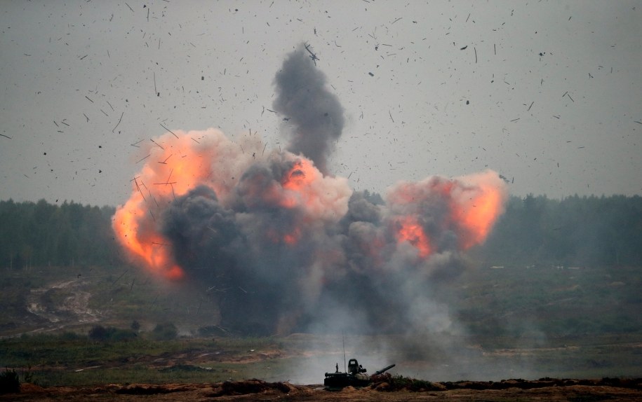 Zapad-2017 /TATIANA ZENKOVICH /PAP/EPA