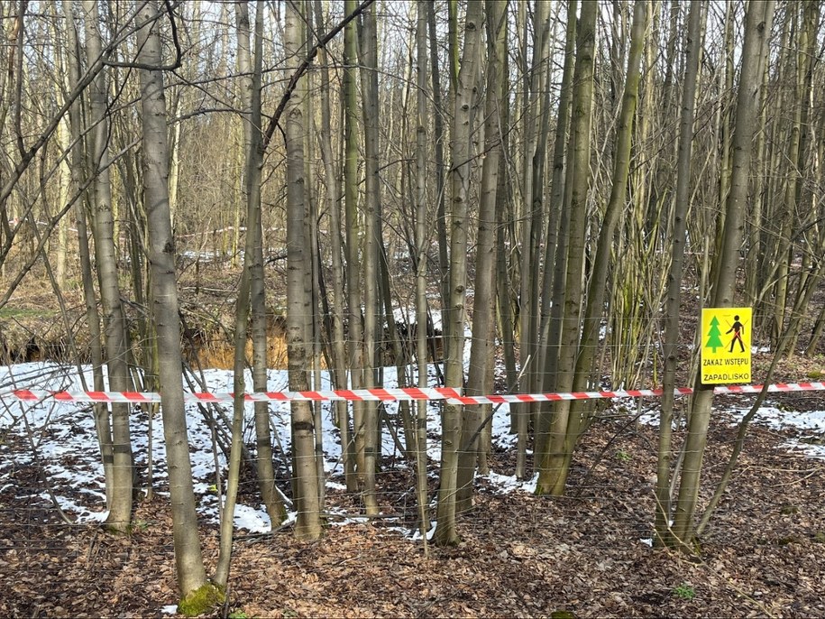 Zapadliska w Bolesławiu /Paweł Konieczny /RMF FM